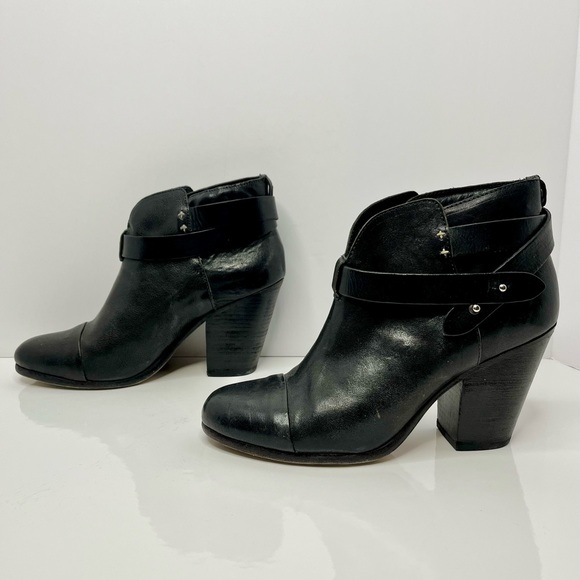 Rag & Bone ‘Harrow’ Leather Booties - Picture 5 of 9